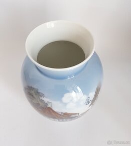 Starožitná váza Kodaň - ROYAL COPENHAGEN - 8