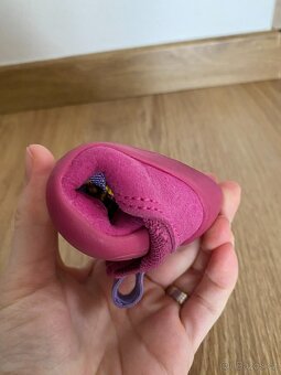 Barefoot tenisky Affenzahn - Baby Knit Walker Bird růžové ve - 8