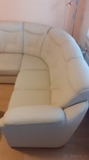 Luxusní-reprezentativní  sedmi místná sedačka-povrch ekokůže - 8