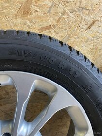ALU KOLA  5x112 215/60/17 zimní, 6,6mm, TPMS - 8