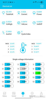 48V LiFePO4 200Ah 10kWh Bateriové úložiště energie BMS - 8