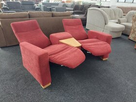 LUXUSNÍ GAUČ KINO TV SEDÁKY - HIMOLLA® - TOP STAV. - 8
