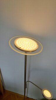 Stojací LED lampa s lampou na čtení, nastavitelná - 8