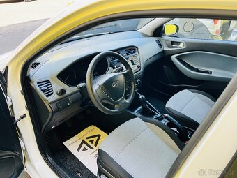 HYUNDAI i 20 1.2 i BENZÍN 55 kW NAJETO JEN 49 TIS KM - 8