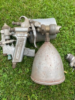 stříkací pistole malířská lakýrnická pistole stará - 8