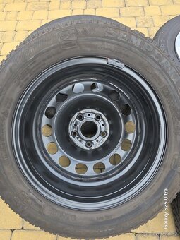 Kola zimní sada s poklicemi 5x112 16" Octavia 4 - 8