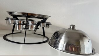 Nerezový SADŽ s ohřevem, sosečkami a panáky - 8