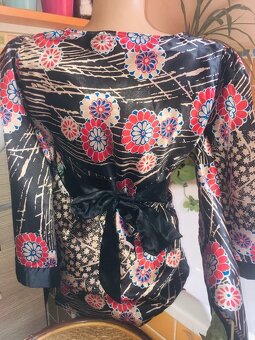 satenova# halenka# tunika# spolecenske# sirokerukavy# japons - 8