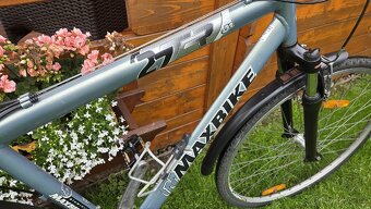 Trekové kolo Maxbike rám 20" postava 170-185cm po servisu. - 8