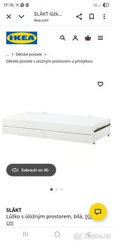 Prodám postel Ikea Släkt - 8