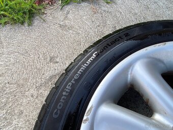 Letní hliníková kola 4x100 195/50 r15 Continental - 8