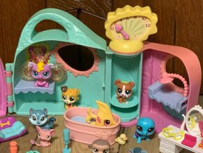 Littlest pet shop LPS set  / sada domeček veterina - 8