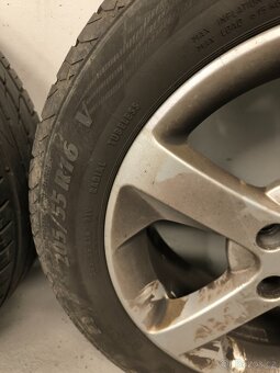 Litá kola 205/55 R16 s letními pneu – Škoda, VW, Seat - 8