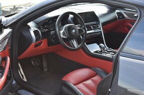 BMW 850i/390kw/v8/Čr/99tkm/top stav/mpaket/xdrive - 8