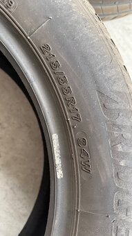 Bridgestone Turanza T005 215/55 R17 94 W - 4X Letní pneu - 8