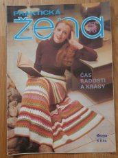 7 x módní časopis PRAKTICKÁ ŽENA. 1976 - 8