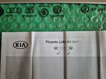 dekorativní ozdobné a ochranné lišty prahu Kia Picanto (JA) - 8