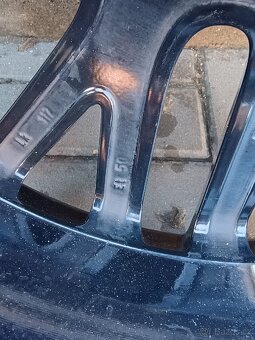 Litá kola Borbet 22545 R17 s letními pneu. Audi A3 - 8