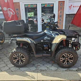 Linhai 500 4x4 Promax,naviják,tažné,naj. 310km,ČR - 8