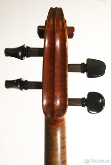 4/4 starožitné Francouzské housle z konce 19-ho století - 8