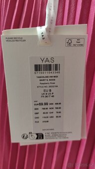 Krásná plisovaná sukně YAS, vel.S, nová - 8