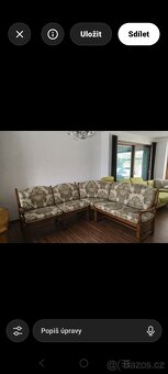 Sedačka masiv dřevo - 8