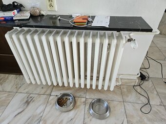 Litinové radiátory Kalor včetně termostatických ventilů - 8