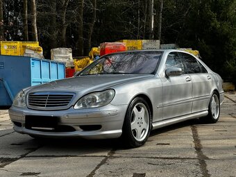 Mercedes-Benz S S55L AMG Long krásné, jen 103 t km, r 2000 - 8