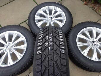 VW Tiguan / Skoda Kodiaq zimna sada kol 215/65R17 - 8
