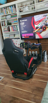 Trak Racer TR8 Pro Racing Simulator + Recliner Seat - 8