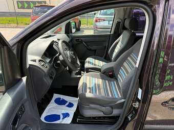 ► VW CADDY MAXI 1,6 MPI BEN/LPG - 7 MÍST, PARK. SENZORY ◄ - 8