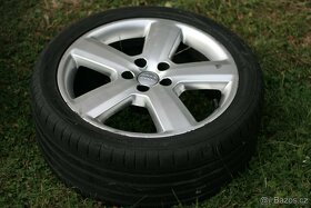 Original R18 ALU disky Audi s obutim Nokian zLine 245/40 R18 - 8