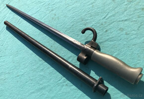 Francouzský bodák M1886 na pušku Lebel - krátký - 8