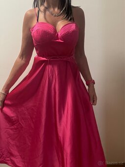 Plesové - společenské dlouhé šaty - M/L/XL - 8