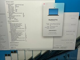 MacBook Pro 16" 2019 SG i7 / 16GB RAM / 500GB SSD - 8