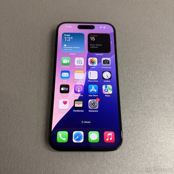 iPhone 15 Pro 256GB black titan, 100% baterie - 8