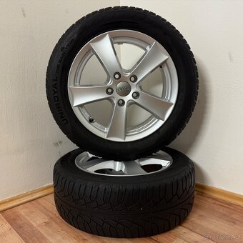 AUDI A3 8V 5x112 R16 ET48+ZIMNÍ 205/55R16 4mm - 8