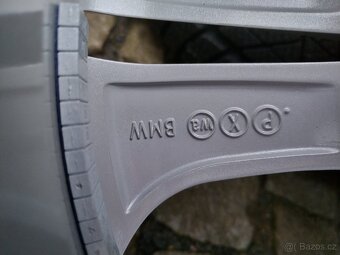 BMW X1 orig. al. disky 5x112 R17 + 225/55/17 zima - 8