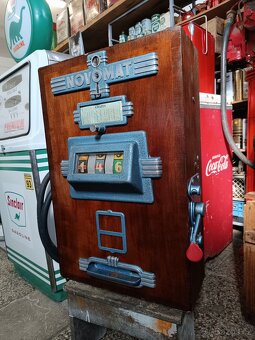 Starý výherní automat NOVAMAT 1952, art Deco, funkční - 8