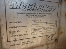 Drtič čelisťový McCloskey C50 2011 - 8