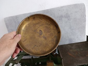 Starožitná figurální litinová váha Sperling DRACI rok 1936 - 8