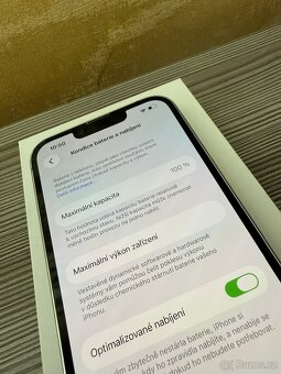 Apple iPhone 14 128GB modrá, 100% baterie - 8