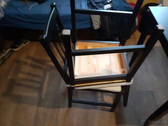 Ikea stůl Lerhamn a 2 židle Stefan - 8