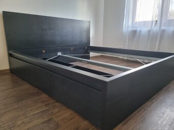 IKEA MALM postel 180x200 s šuplíky - 8