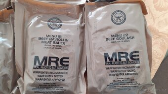 MRE / BDP - US Army - dlouhá doba spotřeby 12/2027 - 8