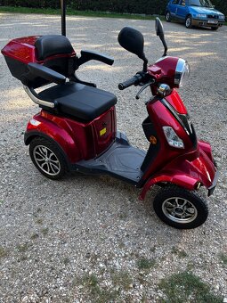 Elektrický čtyřkolový seniorský vozík - 8