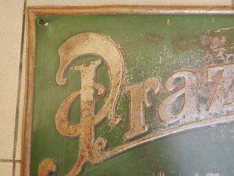 PLECHOVÁ CEDULE PRAZDROJ PLZEŇ 30 léta - ČSR - 8