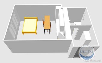 Pronájem byt 1+kk 33 m² - 8