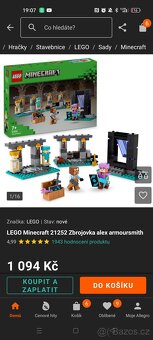 Lego Minecraft mix setů - 8