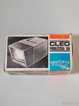 Retro prohlížečka diapozitivů Cleo - 8